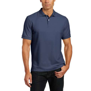 Nautica Men’s Big-Tall Pique Solid Deck Polo, Atlantic Blue, 4X
